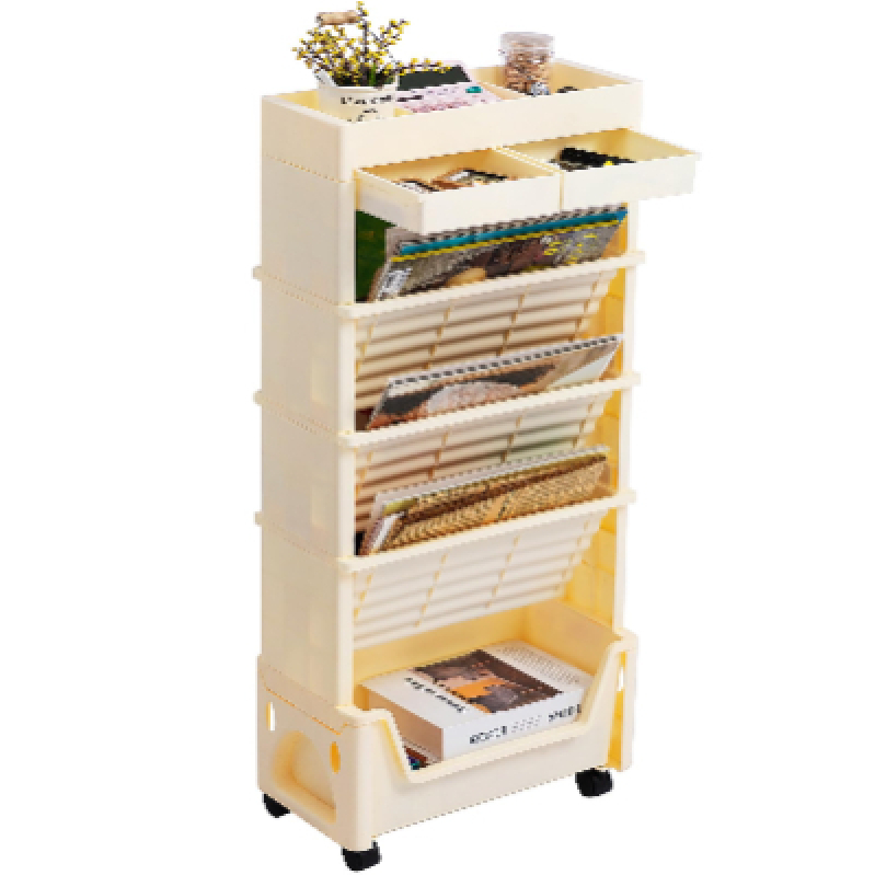 AGTEK 5-Tier Storage Cart - Maximize Space Efficiently