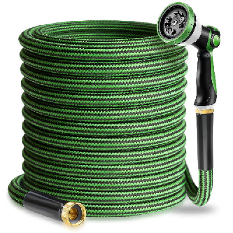 50-Feet Expandable Garden Hose with Spray Nozzle - Special Deal