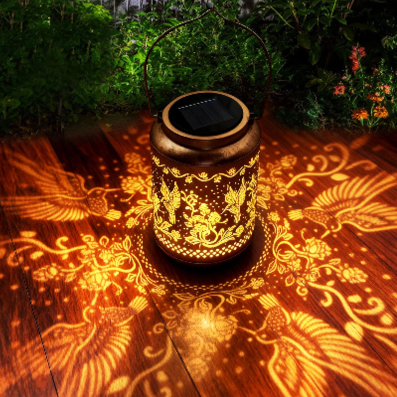 Wanderroot Metal Hanging Solar Lantern on Sale - $6.99