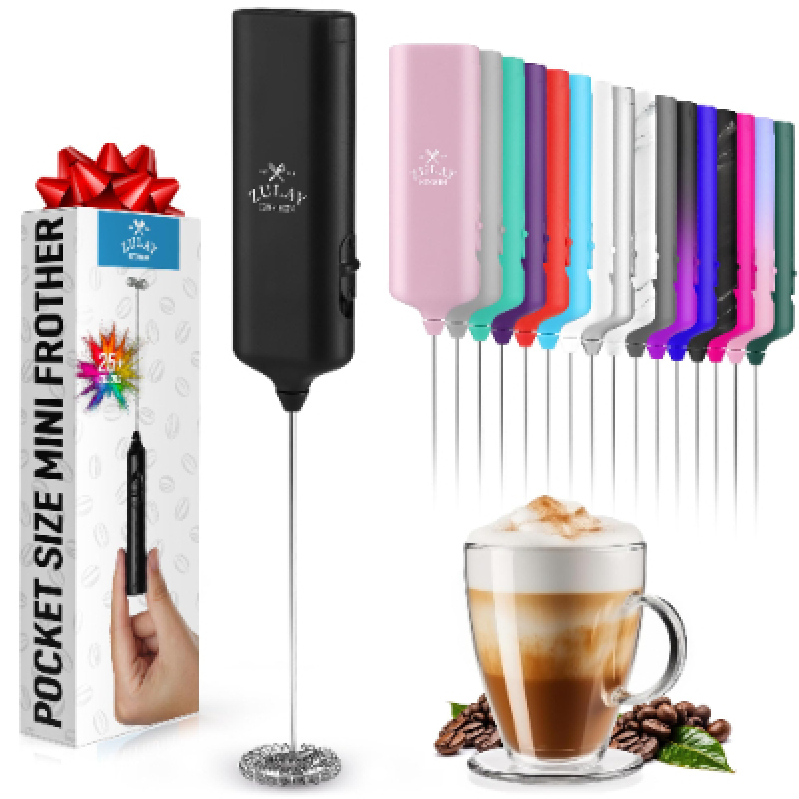 Zulay Kitchen Handheld Coffee Milk Frother - Special Price $3.99