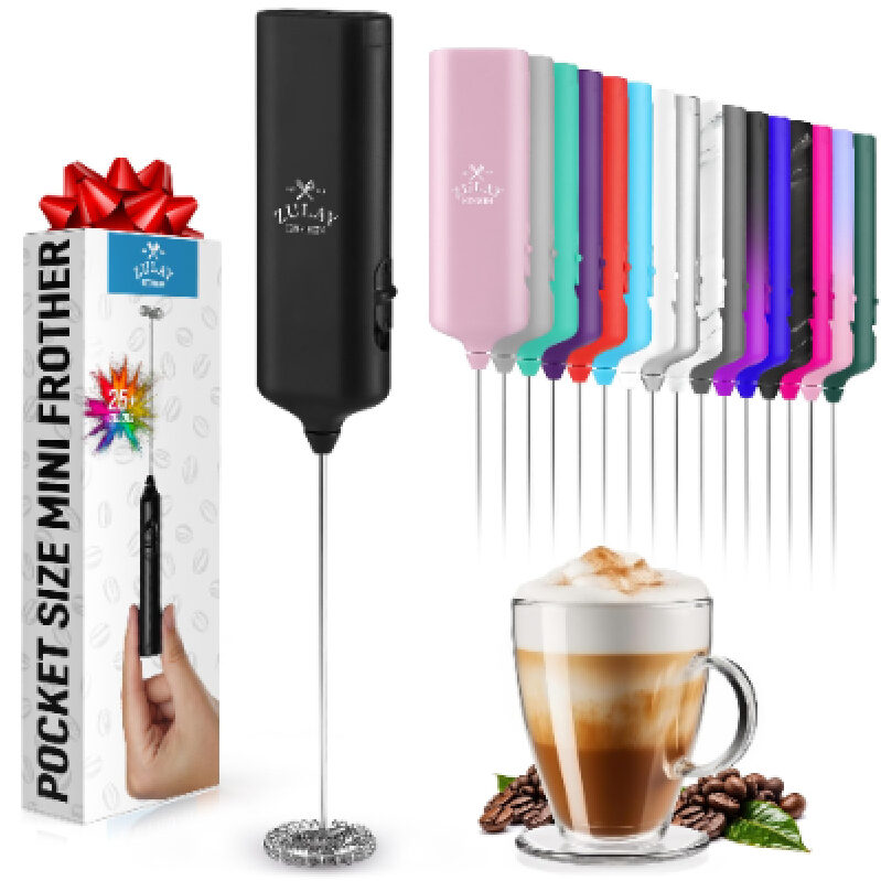 Zulay Kitchen Handheld Coffee Milk Frother - Special Price $3.99