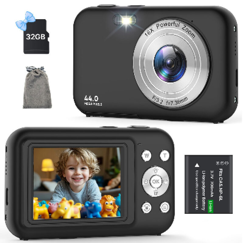 Affordable Ahlirmoy Kids Camera with Powerful Zoom - Special Deal!