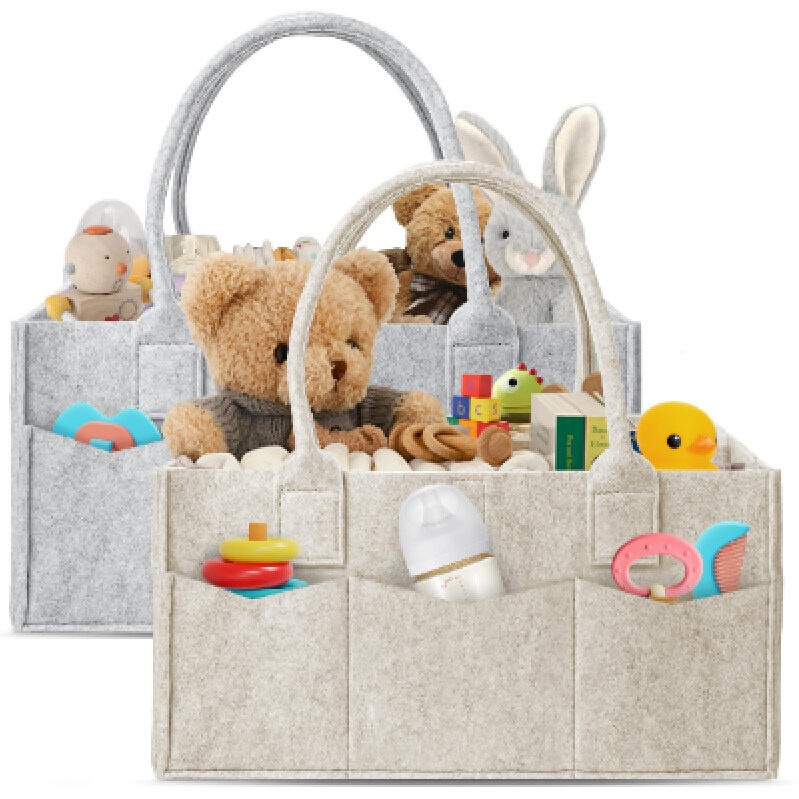 Affordable HIPHOP PANDA Diaper Storage Baskets - 2 Pack