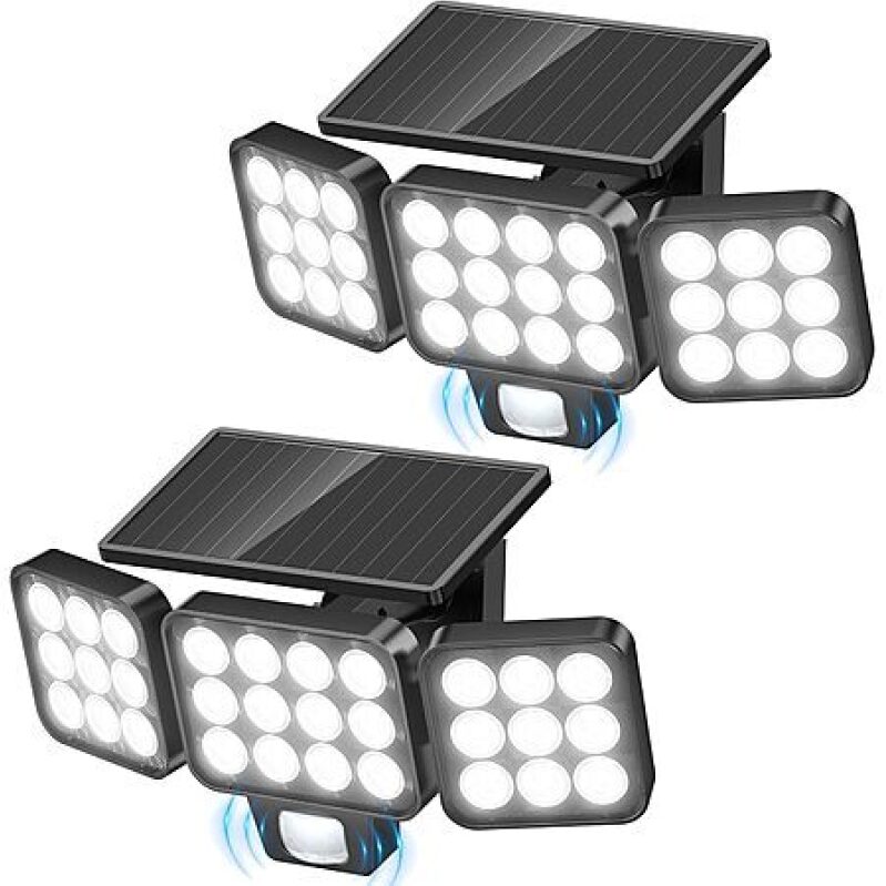 Upgrade Your Outdoor Security with WdtPro 3500LM Motion Sensor Solar LED Flood Lights