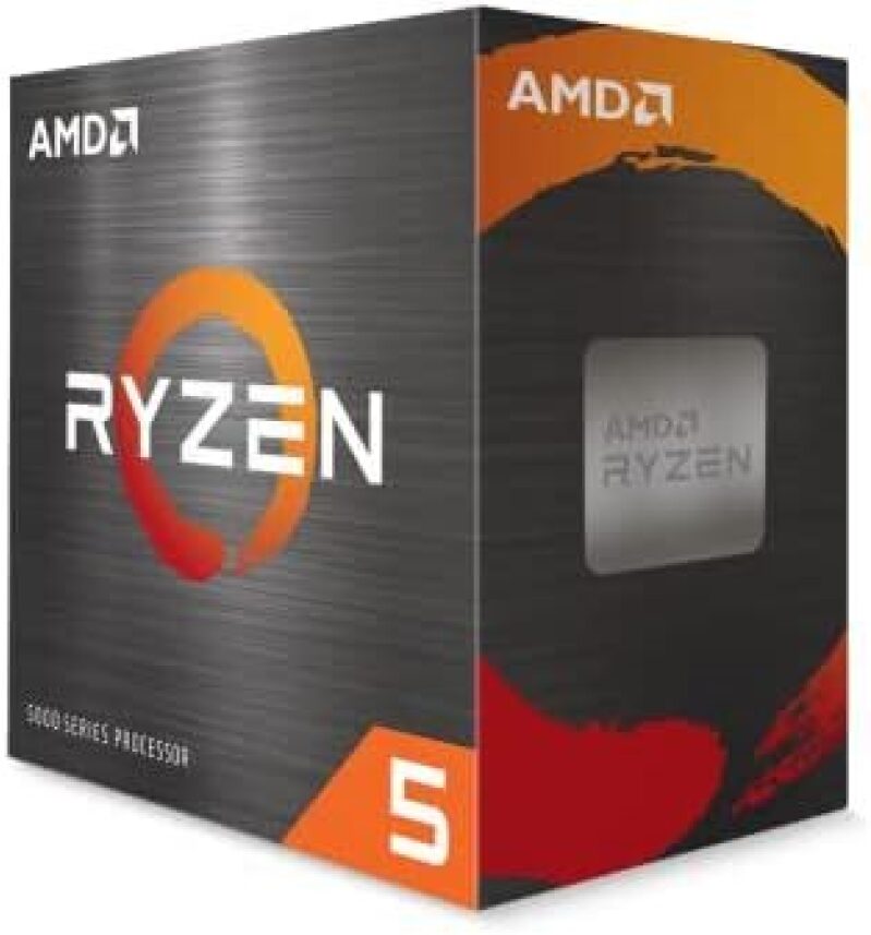 AMD Ryzen 5 5500: 6-Core/12-Thread AM4 Processor with Wraith Stealth Cooler