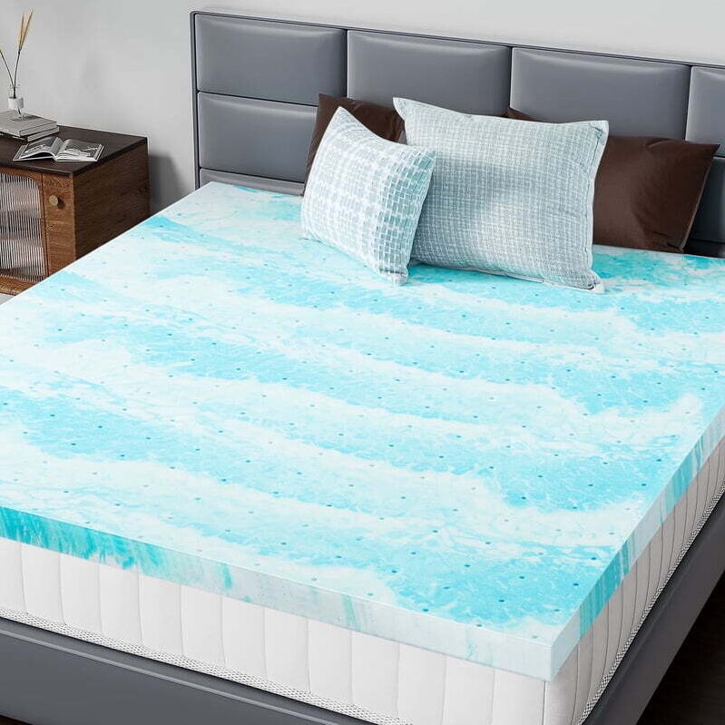 Ultimate Comfort: CONCETTA 2 inch King Size Memory Foam Mattress Topper