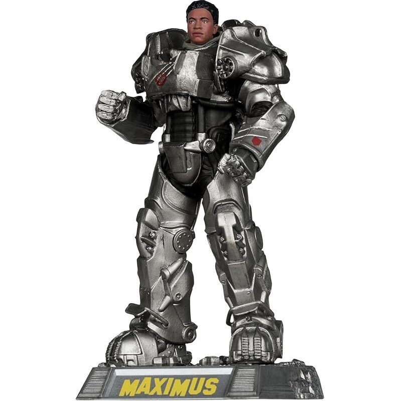 McFarlane Toys Fallout Maximus Season 2 6in Posed Figure - High-Quality Collectible