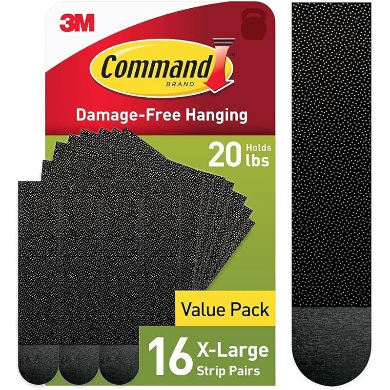Command 20 lb X-Large Heavyweight Picture Hanging Strips - Value Pack