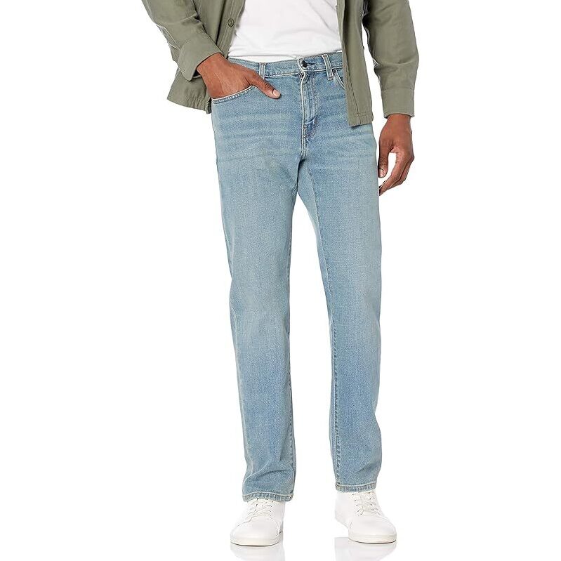 Amazon Essentials Men's Straight-Fit Stretch Jeans - Comfortable and Stylish