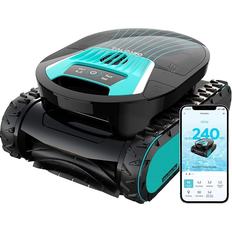 Talosbo Pleco Pro Cordless Robotic Pool Cleaner - Efficient and Smart Cleaning