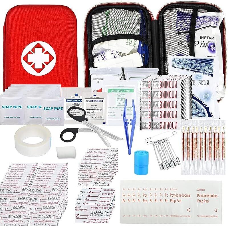 YIDERBO Small Emergency First Aid Kit 275-Piece