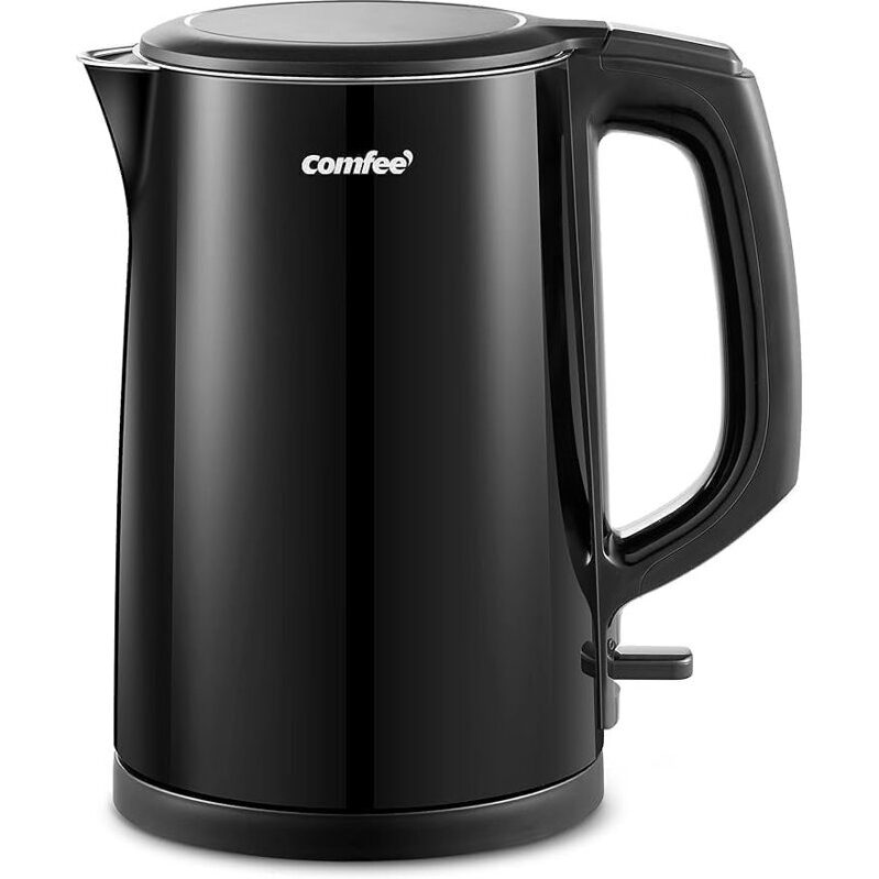 High-Efficiency COMFEE Electric Kettle - 1.5L BPA-Free Double Wall Design