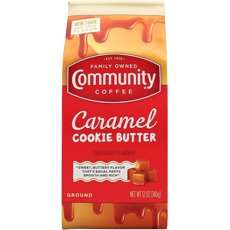 Indulge in Caramel Cookie Butter Flavored Coffee - Rich, Smooth, and Sweet