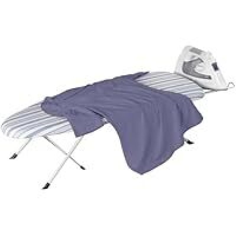 Honey-Can-Do Folding Tabletop Ironing Board with Iron Rest - Ideal for Space-Saving