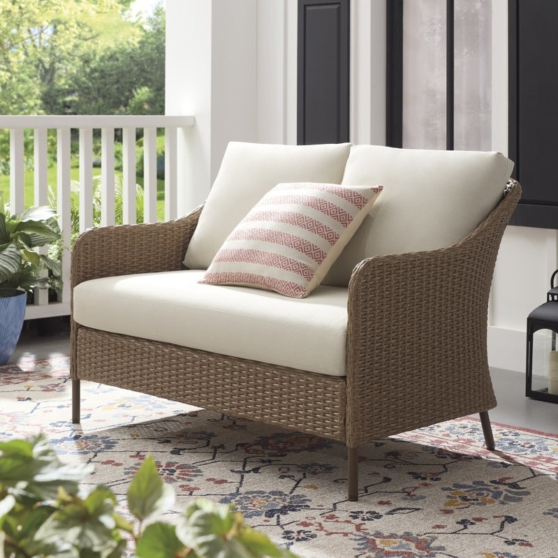 Mainstays Chelsea Outdoor Patio Loveseat - Elegant and Durable Seating