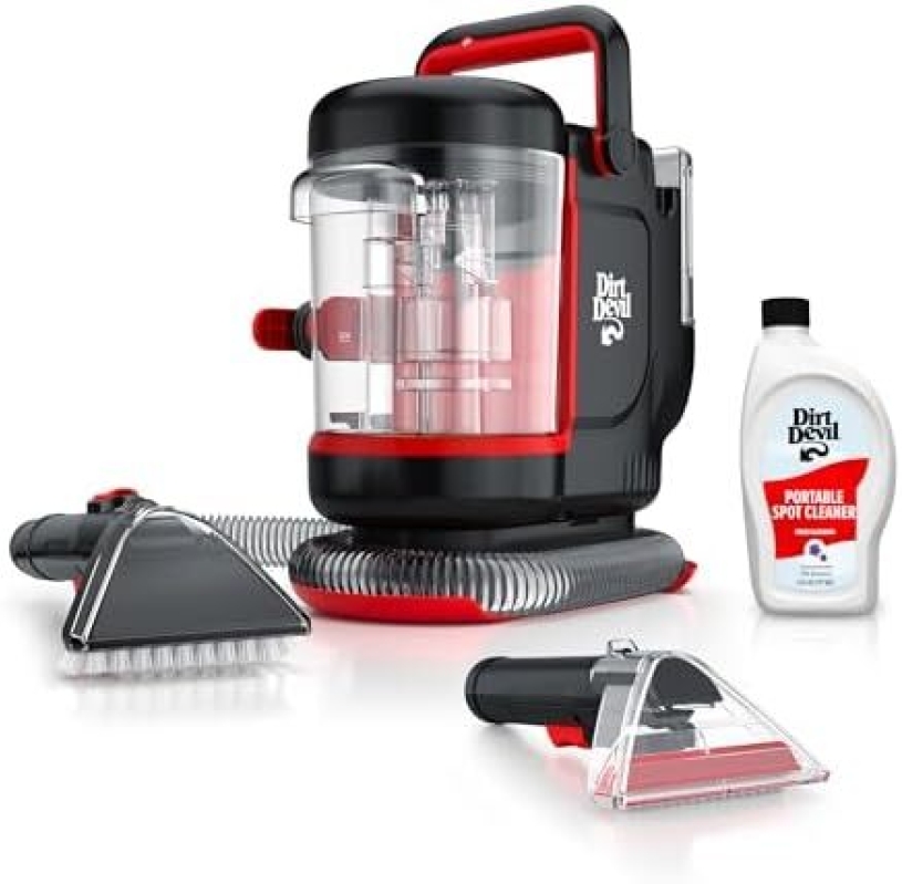 Affordable Dirt Devil Portable Spot Cleaner for Carpet and Upholstery