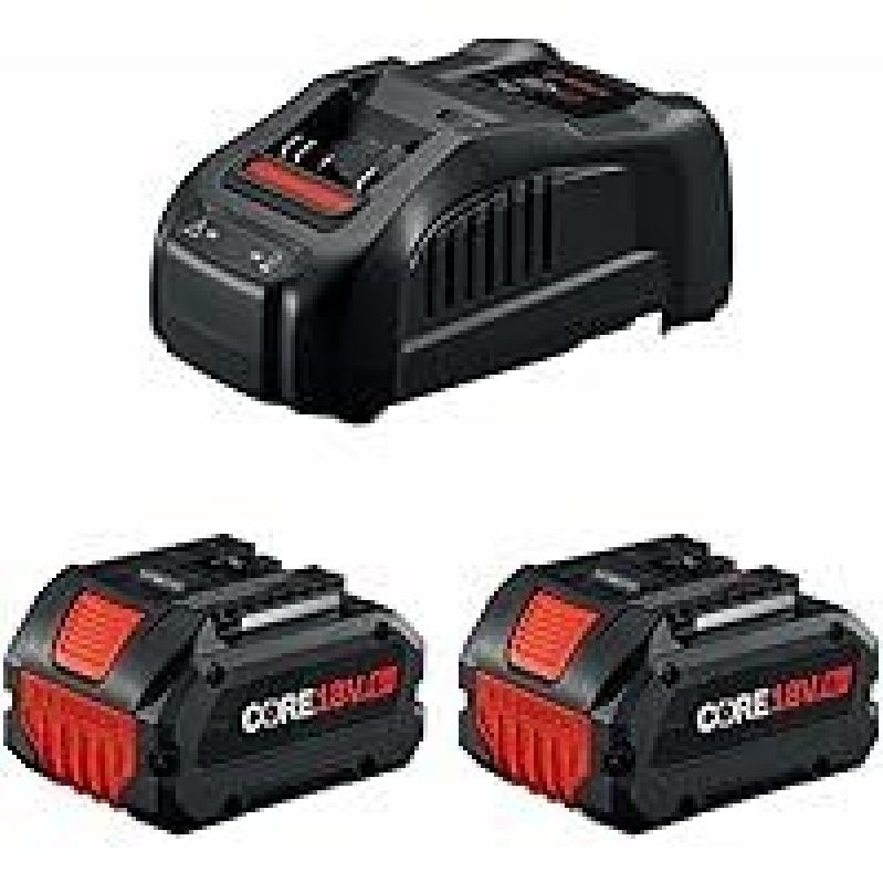 Bosch GXS18V-20N26 18V Starter Kit w/2 6Ah Batteries + Charger