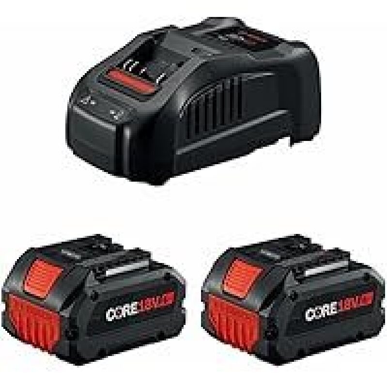 Bosch GXS18V-20N26 18V Starter Kit w/2 6Ah Batteries + Charger