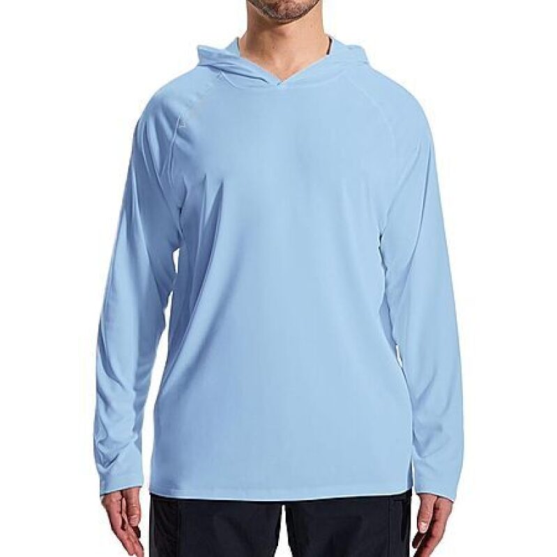 LOOGU Men's UPF 50+ Sun Hoodie - Ultimate Sun Protection & Comfort
