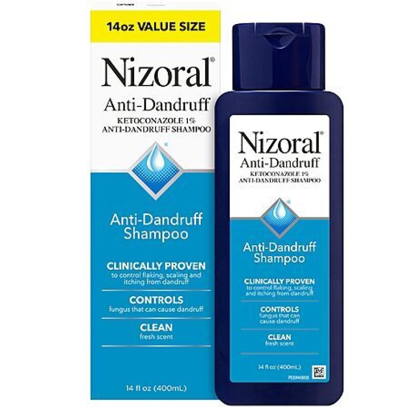 14-Ounce Nizoral Anti-Dandruff Shampoo with 1% Ketoconazole - Fresh Scent