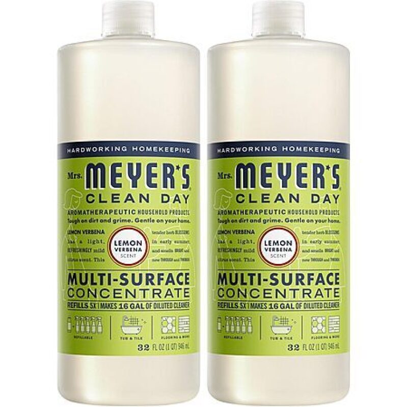 2-Pack 32-Oz Mrs. Meyer's Clean Day Multi-Surface Cleaner Concentrate on Sale