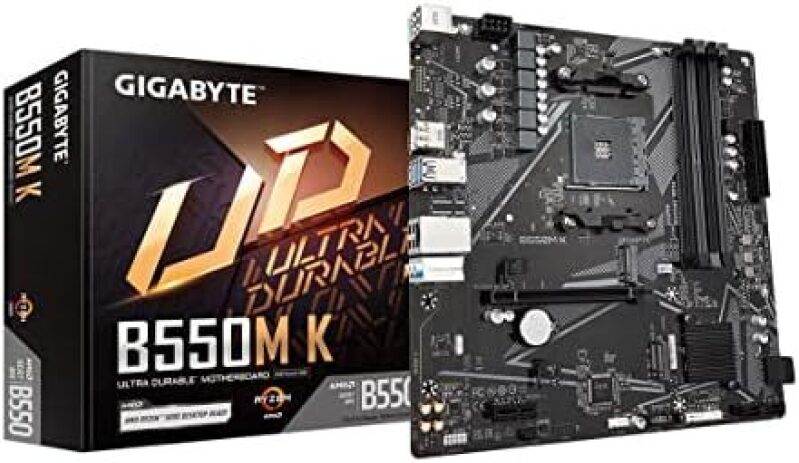 Affordable Gigabyte B550M K Motherboard with Free Shipping