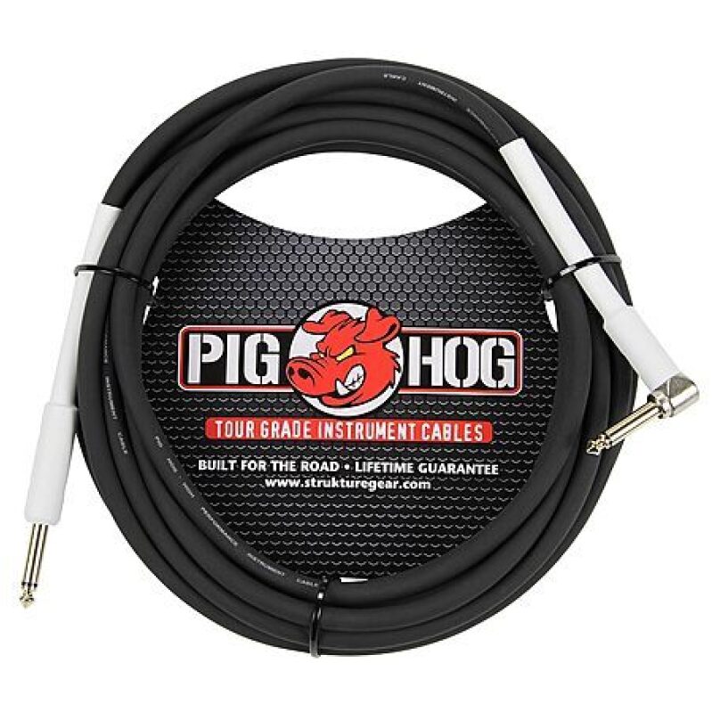 10' Pig Hog High Performance Guitar Instrument Cable - 1/4