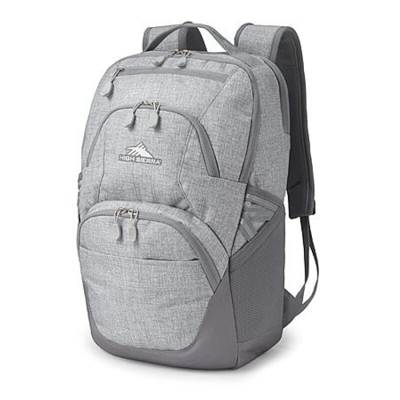 High Sierra Swoop Backpack - Silver Heather