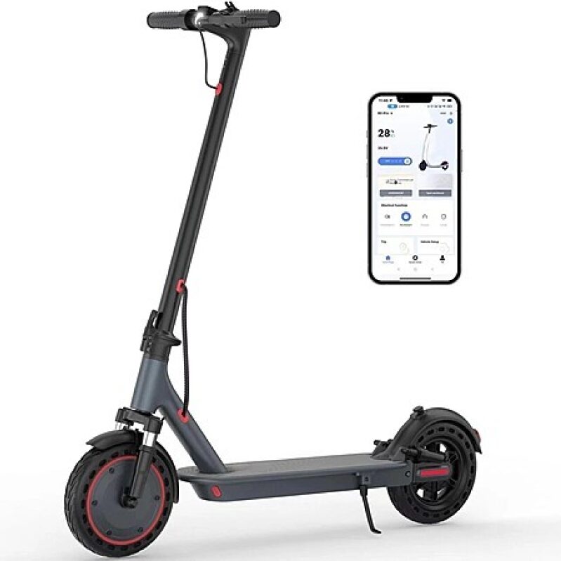 AOVOPRO TMAX 500W Foldable Electric Scooter - 22MPH Speed, 22 Mile Range