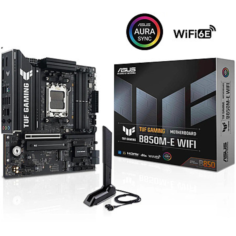 ASUS TUF Gaming B850M-E WiFi mATX Motherboard + 1TB Team Group NV5000 M.2 SSD Bundle