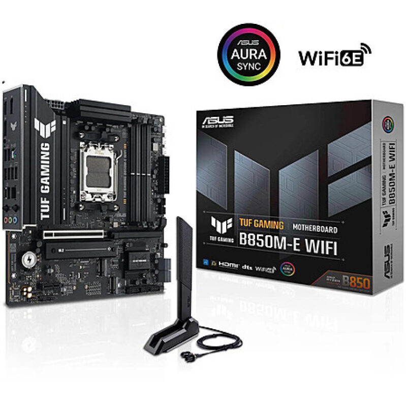 ASUS TUF Gaming B850M-E WiFi mATX Motherboard + 1TB Team Group NV5000 M.2 SSD Bundle