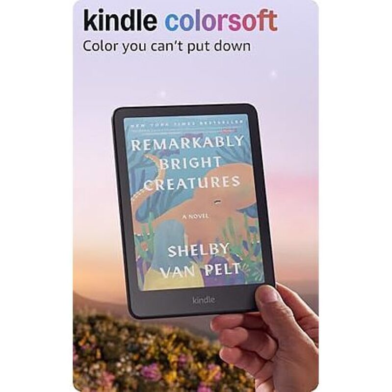 16GB Amazon Kindle Colorsoft eReader - Black, On Sale at $169.99