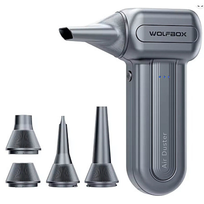 Wolfbox DF60 3-Speed Electric Air Duster - Versatile Cleaning Tool