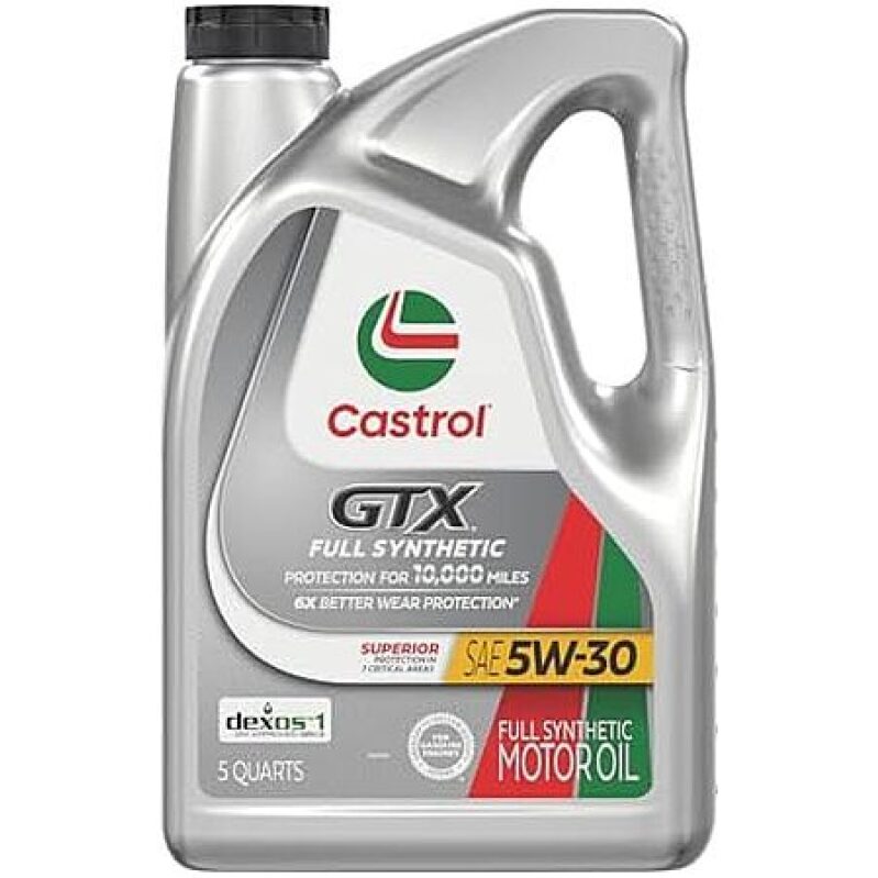Castrol GTX Full Synthetic 5W-30 Motor Oil - Ultimate Engine Protection