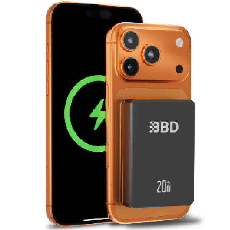 High-Capacity Magnetic Power Bank with 20W Fast Charging for iPhone
