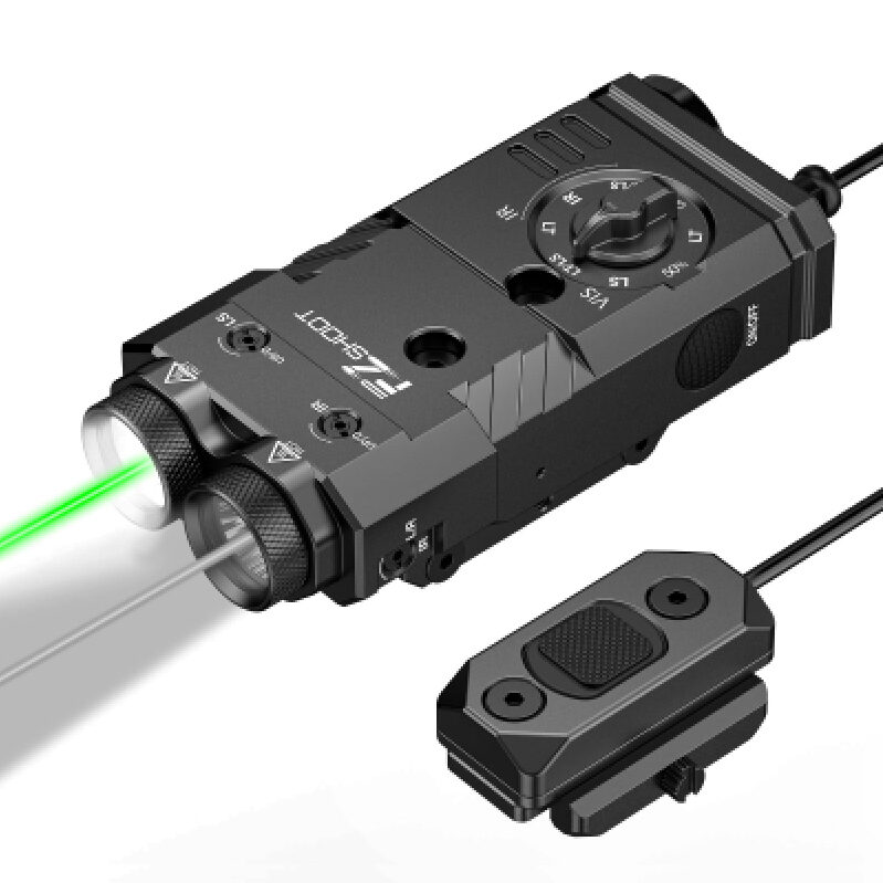 Powerful 1600 Lumens Rifle Flashlight for Precision Night Operations