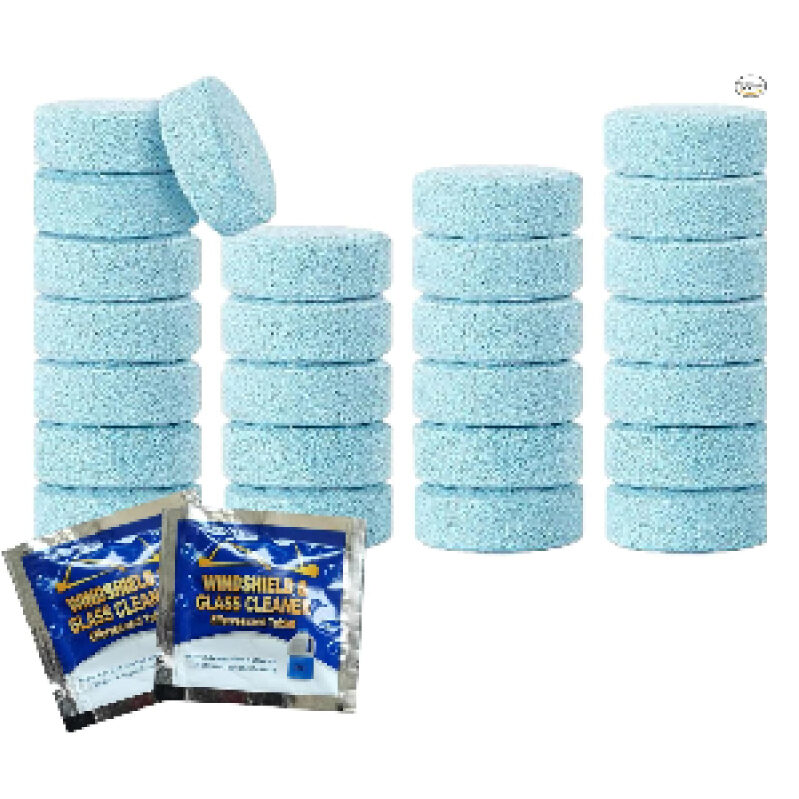 Premium Windshield Cleaning Pads - 100 Pack for Superior Glass Cleaning