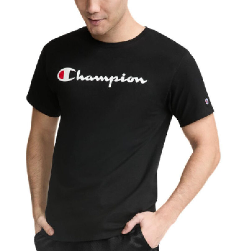 Champion Men's Classic Text Graphic T-Shirt - Special Offer $7.72