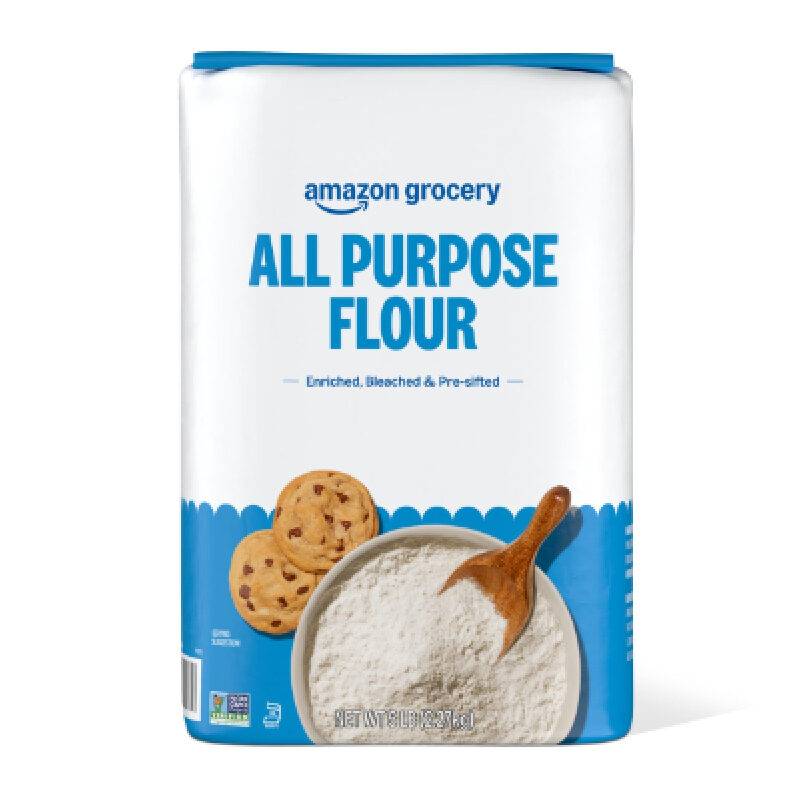Amazon Grocery All Purpose Flour - 5 Lb, Special Deal at $2.14