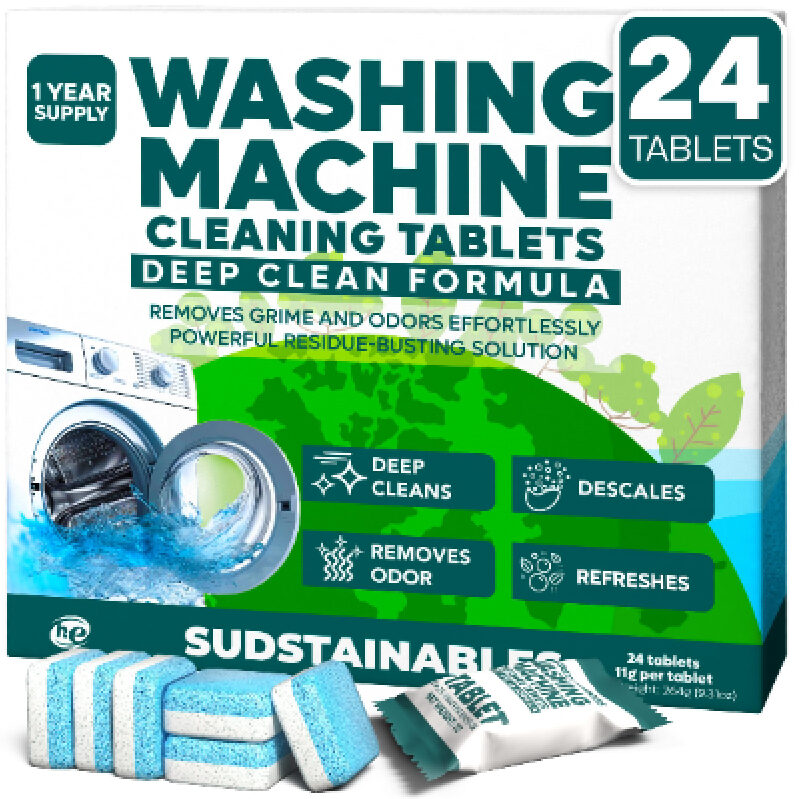 Sudstainables Washing Machine Cleaning Tablets - Deep Clean Formula
