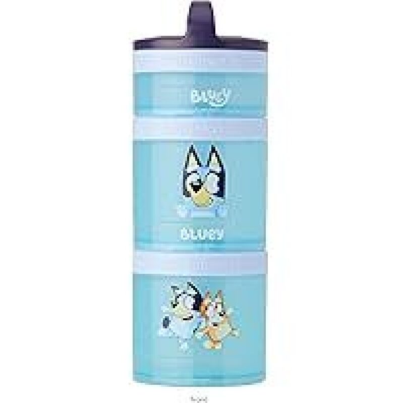 Bluey Stackable Snack Containers - Fun, Durable, and Mess-Free Snacking