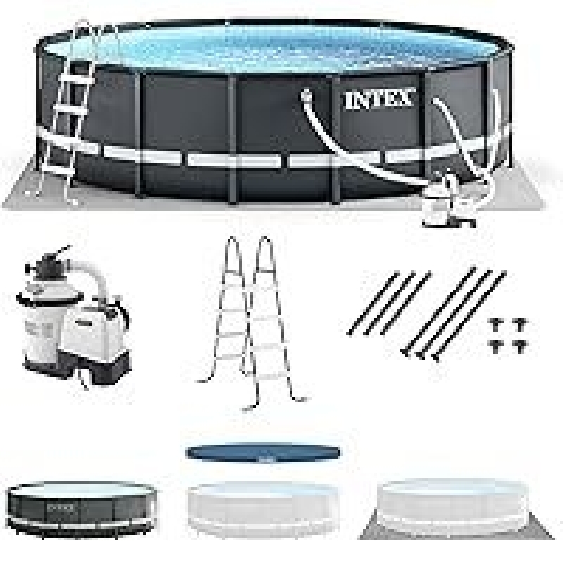 Intex Ultra XTR Frame 14-ft x 42-in Round Pool - Ultimate Summer Value