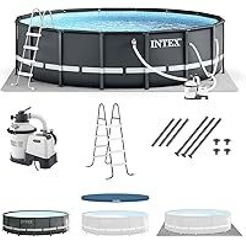 Intex Ultra XTR Frame 14-ft x 42-in Round Pool - Ultimate Summer Value