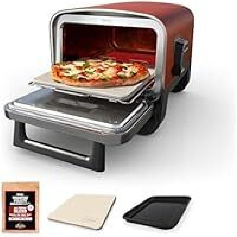 Ninja Woodfire Outdoor Pizza Oven - 8-in-1 Versatility for Outdoor Cooking