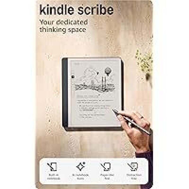 Amazon Kindle Scribe 1st Gen 10.2-inch E-Reader with 3 Months of Kindle Unlimited