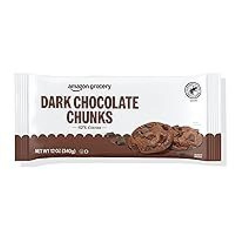 Amazon Grocery Dark Chocolate Chunks - 12oz