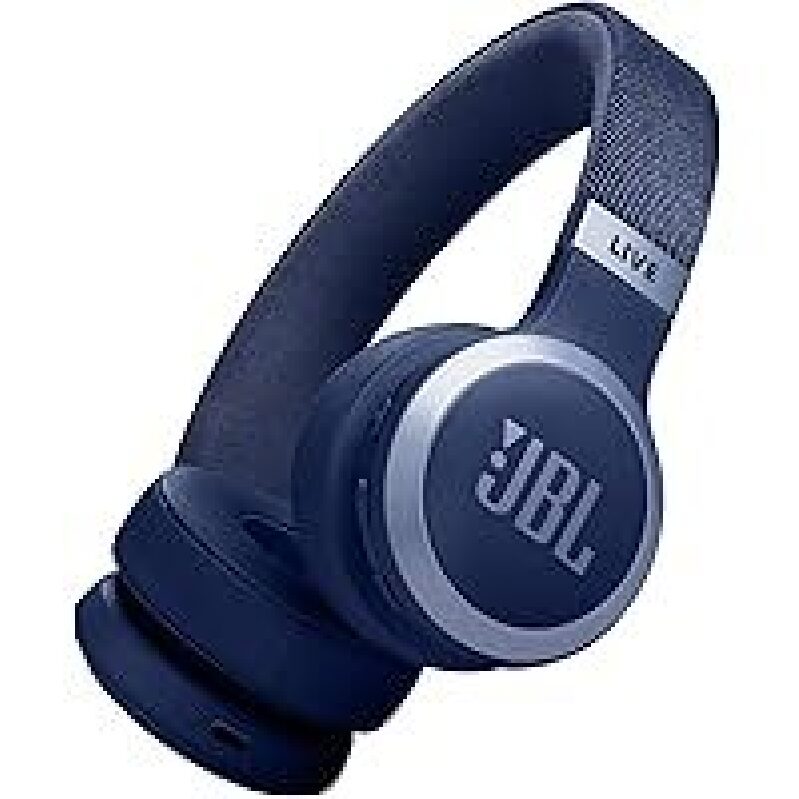 JBL Live 670NC Wireless On-Ear Headphones with Immersive Sound