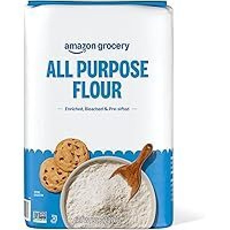 Amazon Grocery All Purpose Flour - 5 Lb Bag, Enriched and Pre-sifted