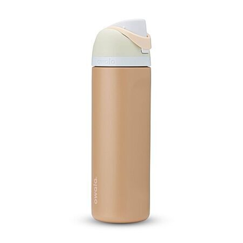 24-Oz Owala FreeSip Stainless Steel Water Bottle (Assorted Colors) on Sale