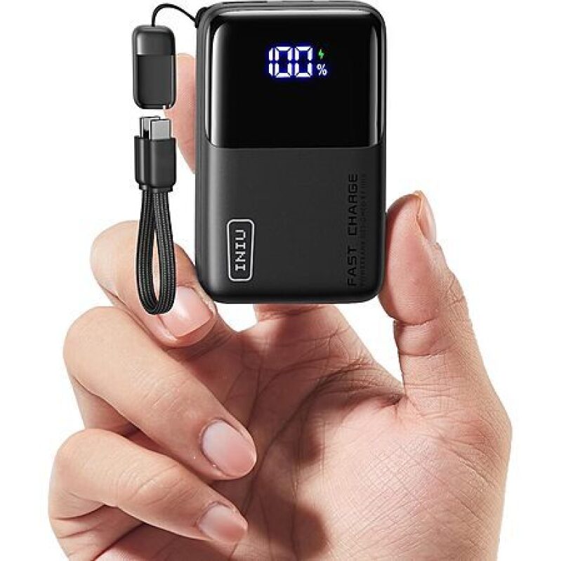 INIU 45W PD Pocket Size Power Bank - Ultra Compact, High-Speed Charging